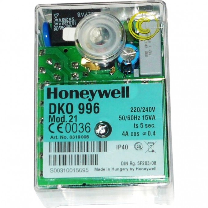 Блок управления горением HONEYWELL DKO 996 HL-0068 Блок управления горением HONEYWELL DKO 996 HL-0068