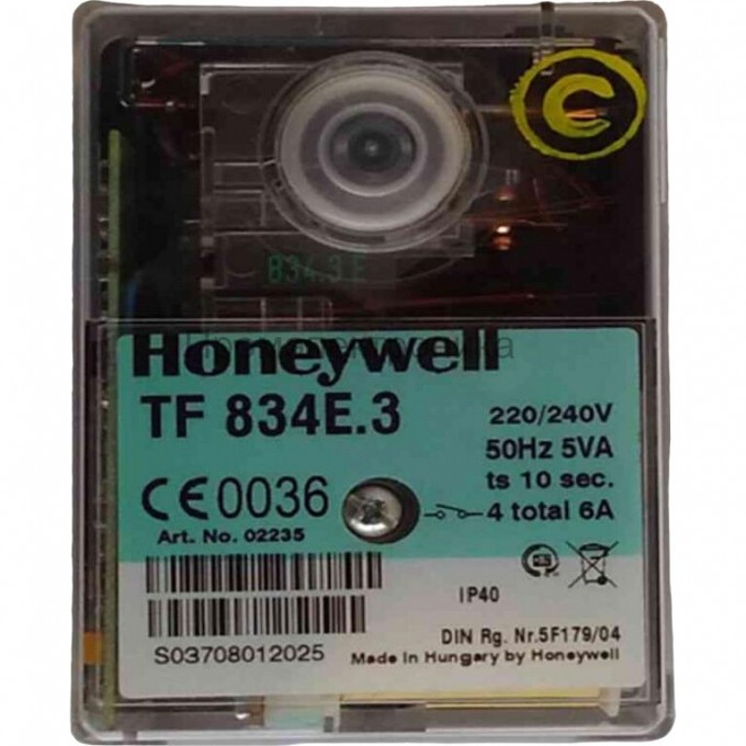 Блок управления горением HONEYWELL TF 834E.3 HL-0373 Блок управления горением HONEYWELL TF 834E.3 HL-0373
