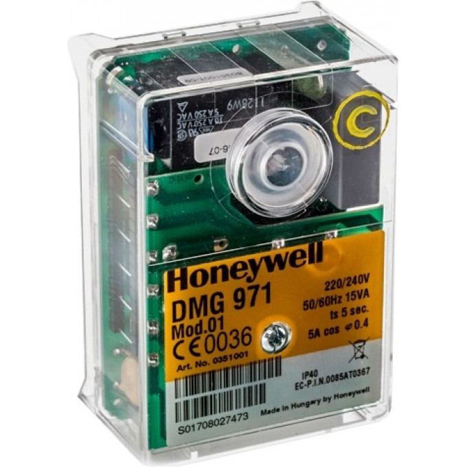 Блок управления горением Satronic DMG 971 Mod 01 HONEYWELL HL-0573 Блок управления горением Satronic DMG 971 Mod 01 HONEYWELL HL-0573