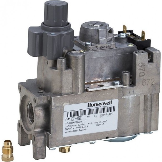 Комбинированный газовый клапан HONEYWELL VRB25 HL-0530 Комбинированный газовый клапан HONEYWELL VRB25 HL-0530