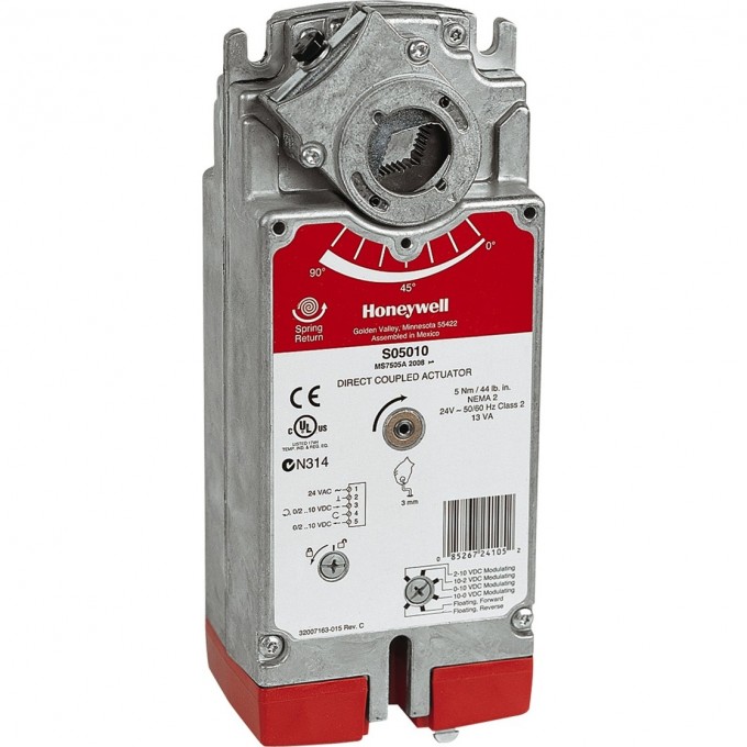 Привод заслонки N20010-SW2 HONEYWELL HL-0708 Привод заслонки N20010-SW2 HONEYWELL HL-0708