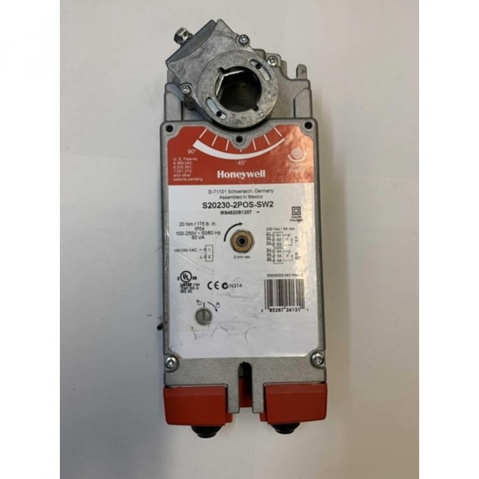 Привод заслонки S20230-2POS-SW2 HONEYWELL HL-0737 Привод заслонки S20230-2POS-SW2 HONEYWELL HL-0737