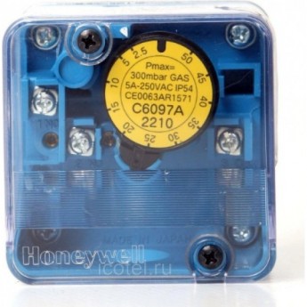 Реле давления C6097А2210 HONEYWELL Реле давления C6097А2210 HONEYWELL