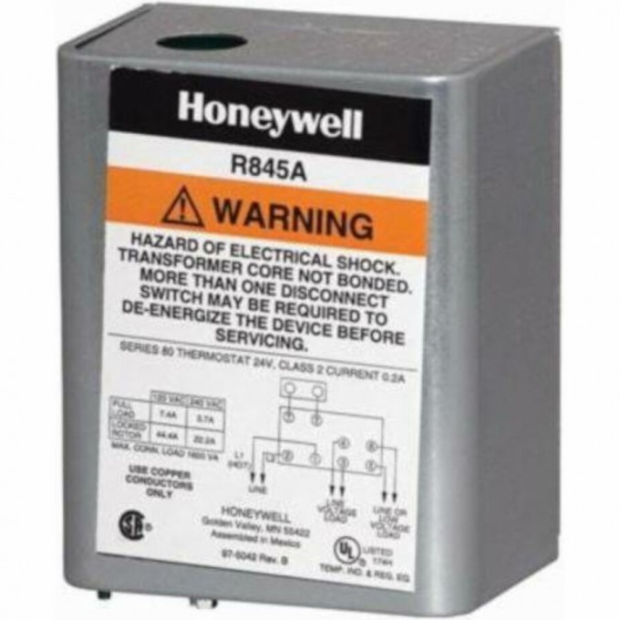 Реле с трансформатором HONEYWELL R845 HL-0228 Реле с трансформатором HONEYWELL R845 HL-0228