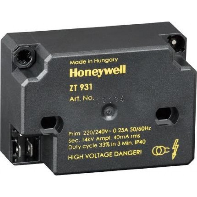 Трансформатор розжига ZT 931, 13131 HONEYWELL HL-0824 Трансформатор розжига ZT 931, 13131 HONEYWELL HL-0824
