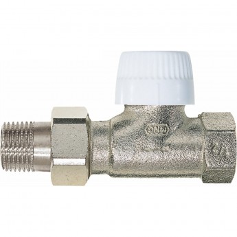 Вентиль для радиатора HONEYWELL HOME V2000DSX15 1/2 прямой, под термоголовку, никелированная бронза, конус Вентиль для радиатора HONEYWELL HOME V2000DSX15 1/2 прямой, под термоголовку, никелированная бронза, конус