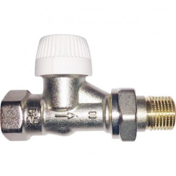 Вентиль для радиатора HONEYWELL HOME V2000DUB20 3/4 прямой, под термоголовку, никелированная латунь, Kvs 1.95, PN10 Вентиль для радиатора HONEYWELL HOME V2000DUB20 3/4 прямой, под термоголовку, никелированная латунь, Kvs 1.95, PN10